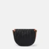 Frayme Woven Raffia Medium Flap Shoulder Bag Frayme Woven Raffia Medium Flap Shoulder Bag