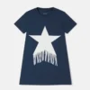 Fringed Star T-Shirt Dress Fringed Star T-Shirt Dress
