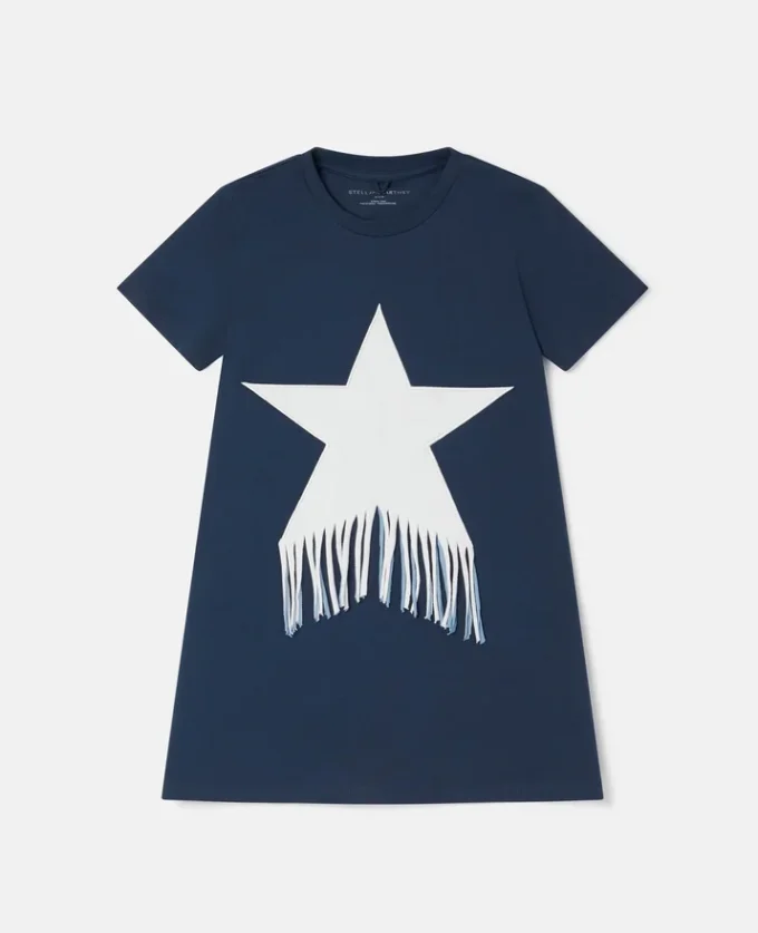 Fringed Star T-Shirt Dress Fringed Star T-Shirt Dress