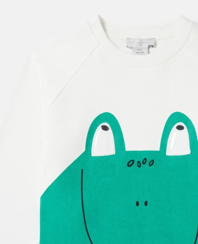 Frog Graphic Crewneck Sweatshirt Frog Graphic Crewneck Sweatshirt