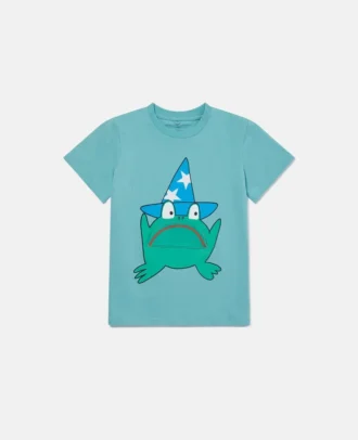 Frog Graphic Crewneck T-Shirt