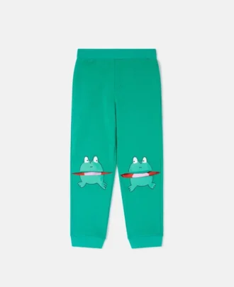 Frog Graphic Elasticated Sweatpants