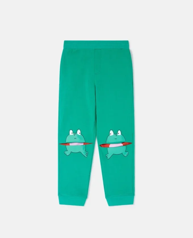 Frog Graphic Elasticated Sweatpants Frog Graphic Elasticated Sweatpants