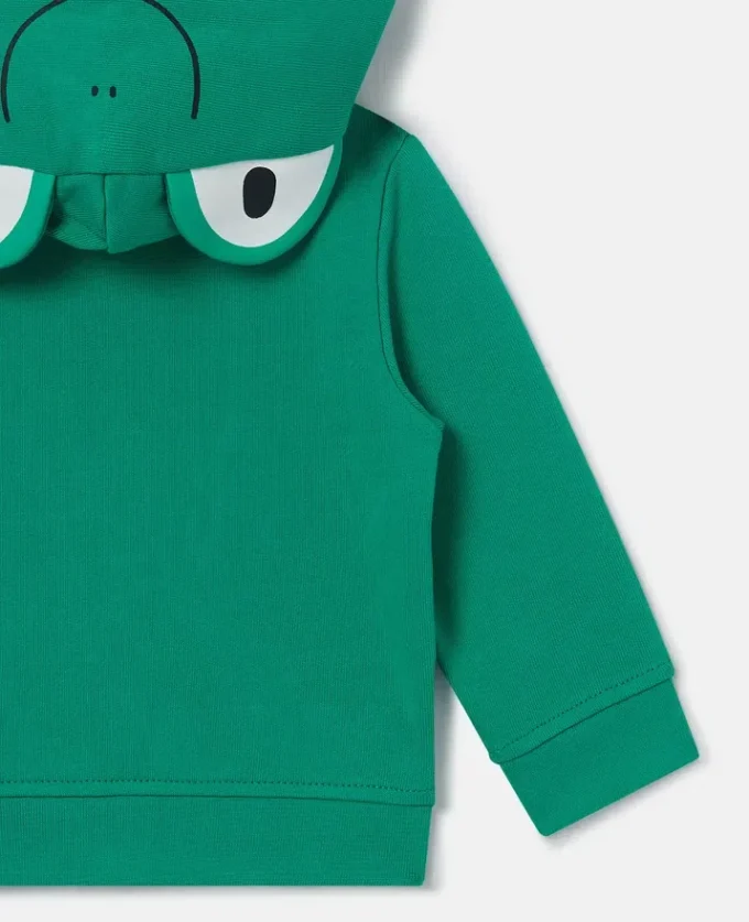 Frog Graphic Zipper Hoodie Frog Graphic Zipper Hoodie
