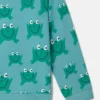 Frog Print Crewneck Sweatshirt Frog Print Crewneck Sweatshirt