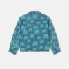 Frog Print Denim Jacket Frog Print Denim Jacket