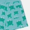 Frog Print Drawstring Shorts Frog Print Drawstring Shorts