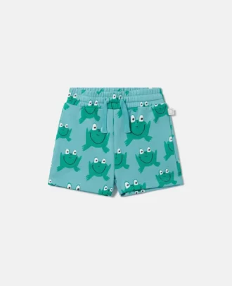 Frog Print Shorts
