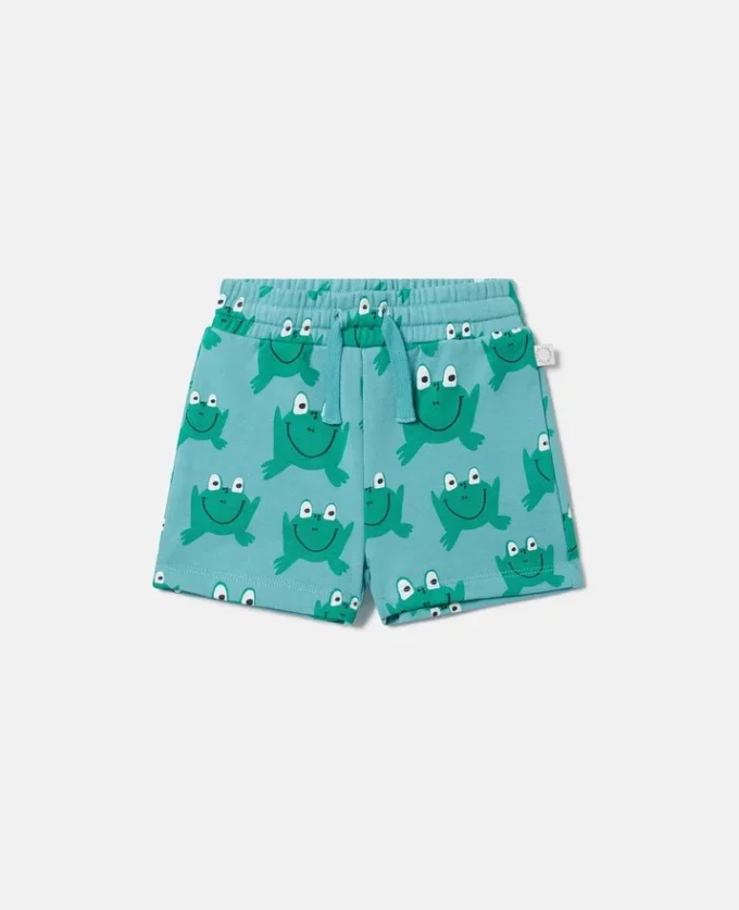 Frog Print Shorts Frog Print Shorts