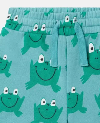 Frog Print Shorts
