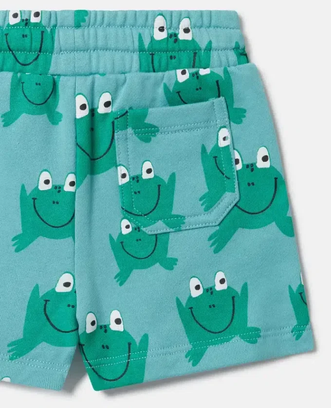 Frog Print Shorts Frog Print Shorts