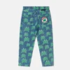 Frog Print Straight-Leg Denim Jeans Frog Print Straight-Leg Denim Jeans