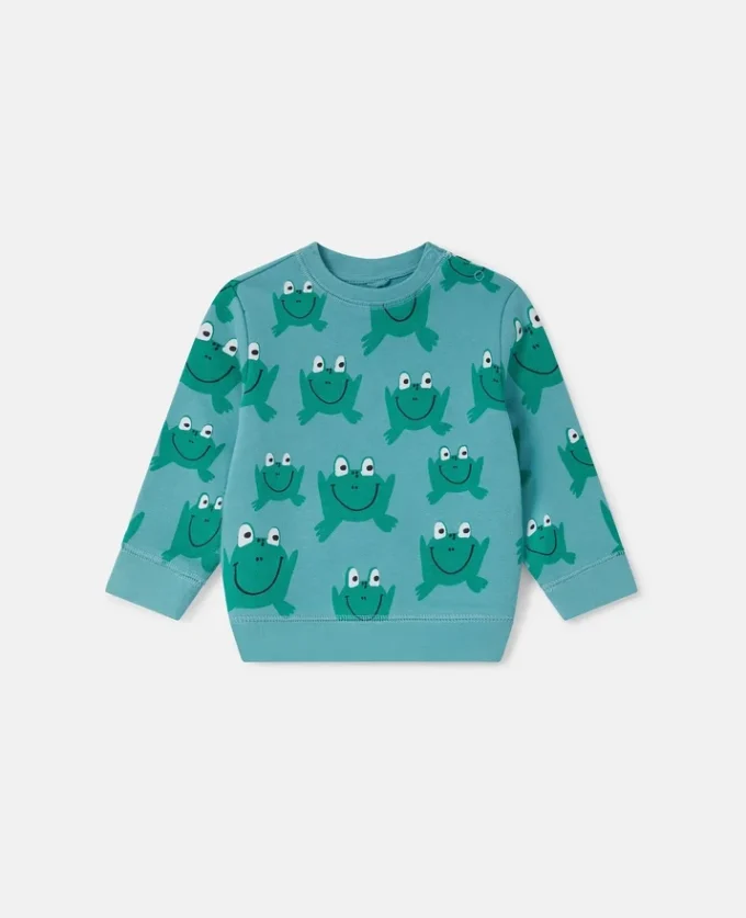 Frog Print Sweatshirt Frog Print Sweatshirt