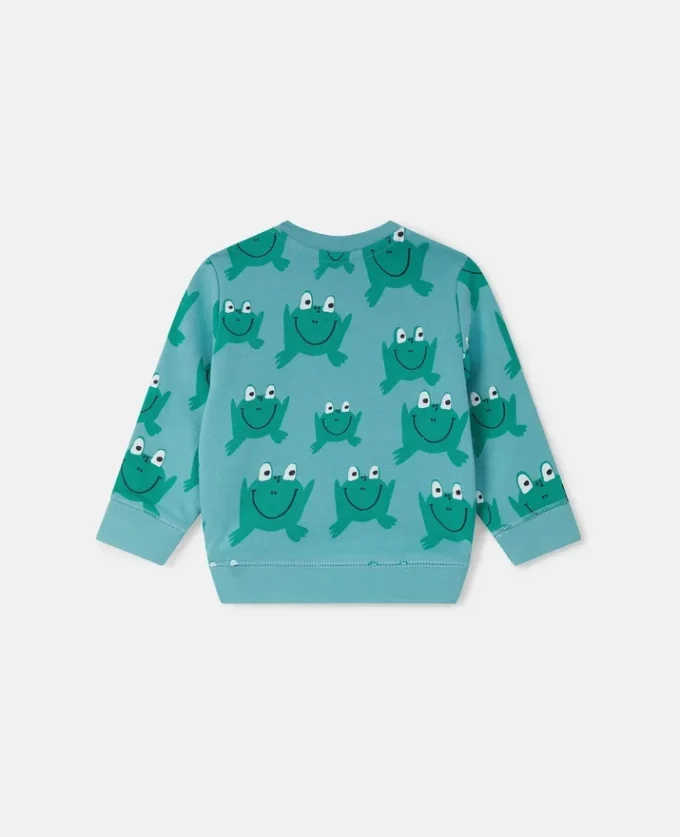 Frog Print Sweatshirt Frog Print Sweatshirt