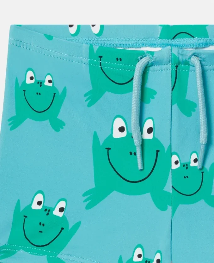 Frog Print Swim Shorts Frog Print Swim Shorts