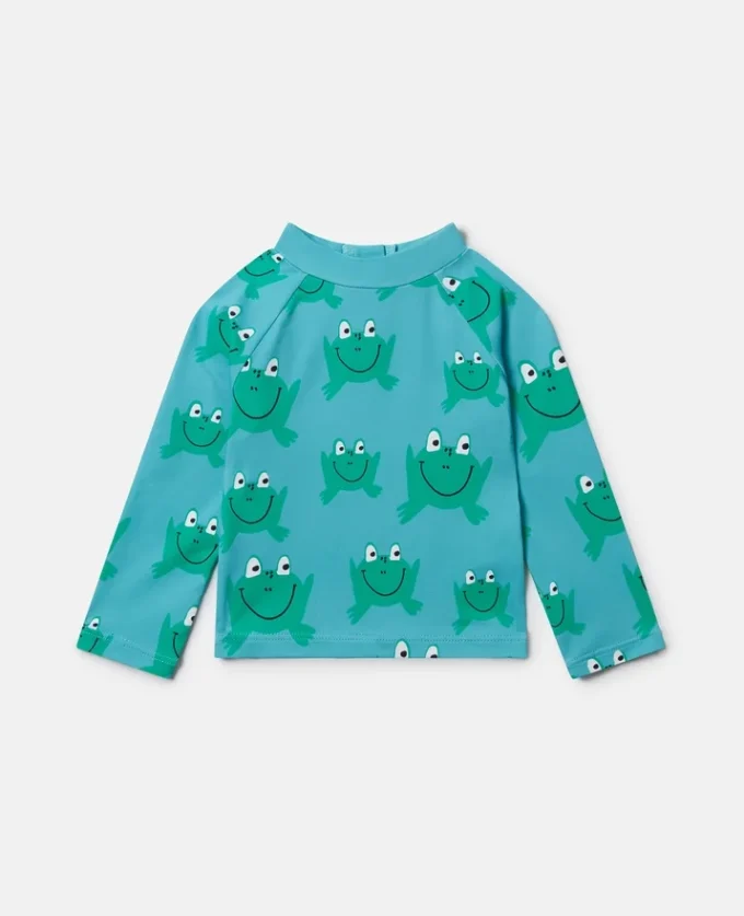 Frog Print Swim Top Frog Print Swim Top