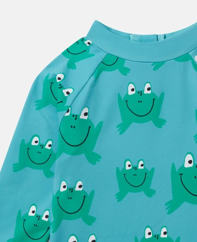 Frog Print Swim Top Frog Print Swim Top