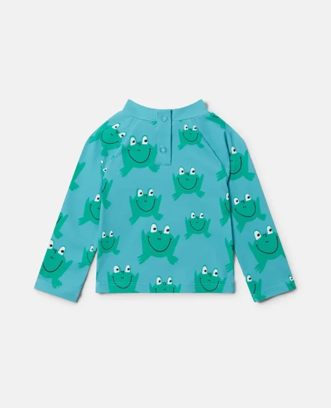 Frog Print Swim Top Frog Print Swim Top