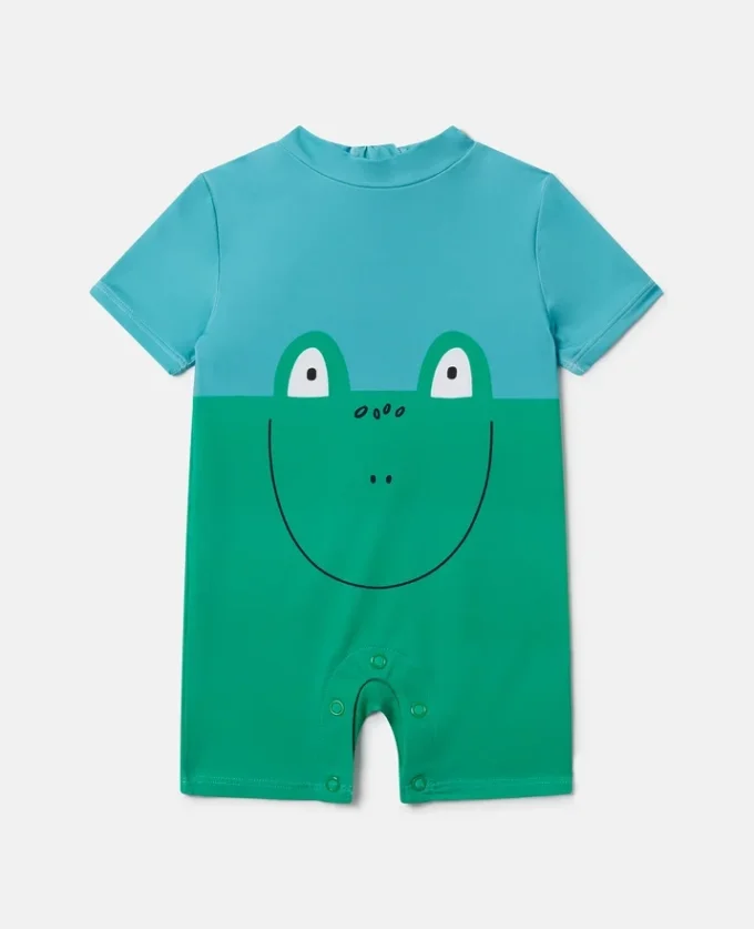 Frog Print Swimsuit Frog Print Swimsuit