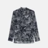 Fungi Forest Print Silk Shirt Fungi Forest Print Silk Shirt