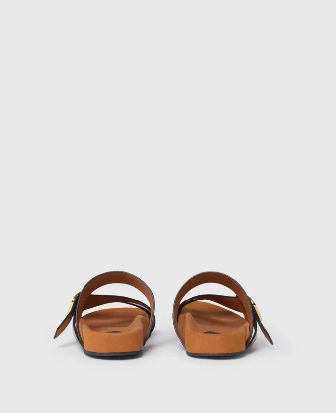 Gaia Backless Buckle Sandals Gaia Backless Buckle Sandals