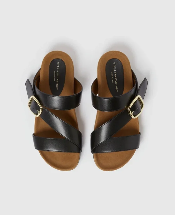 Gaia Backless Buckle Sandals Gaia Backless Buckle Sandals