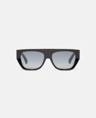 Geometric Logo Sunglasses