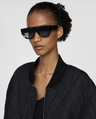 Geometric Logo Sunglasses