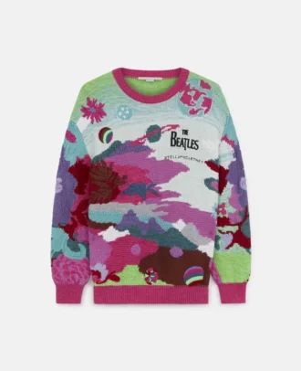 Get Back Knit Intarsia Jumper