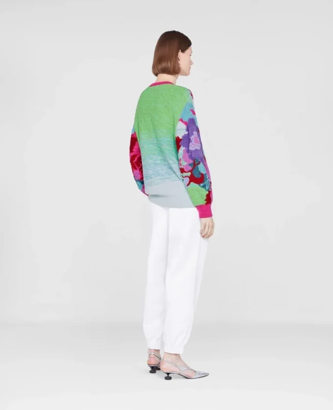 Get Back Knit Intarsia Jumper Get Back Knit Intarsia Jumper