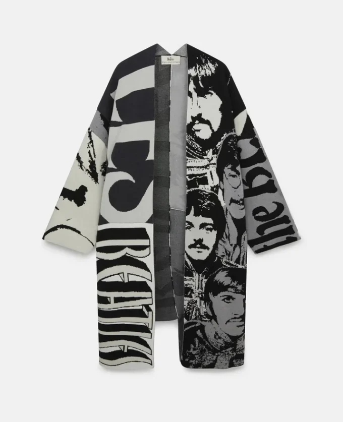 Get Back Paneled Knit Coat Get Back Paneled Knit Coat