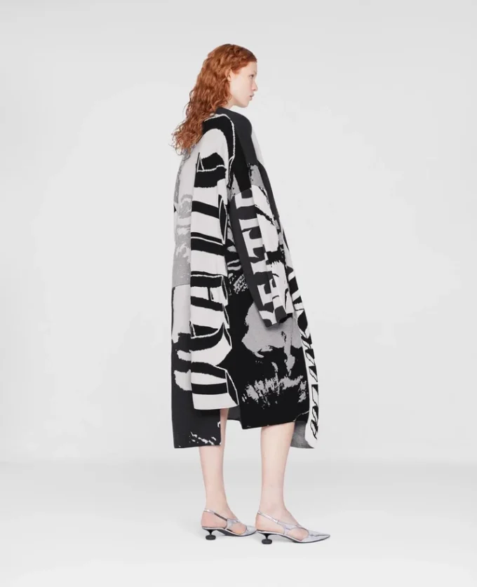 Get Back Paneled Knit Coat Get Back Paneled Knit Coat