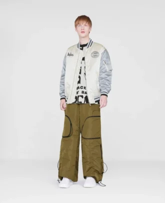 Get Back Satin Bomber Jacket Get Back Satin Bomber Jacket