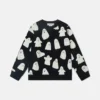 Ghost Print Crewneck Sweatshirt Ghost Print Crewneck Sweatshirt