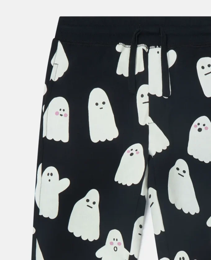 Ghost Print Drawstring Sweatpants Ghost Print Drawstring Sweatpants