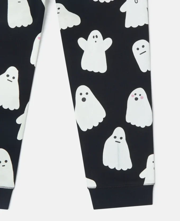 Ghost Print Drawstring Sweatpants Ghost Print Drawstring Sweatpants