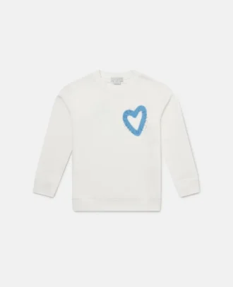 Graffiti Heart Graphic Sweatshirt