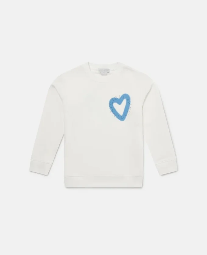 Graffiti Heart Graphic Sweatshirt Graffiti Heart Graphic Sweatshirt