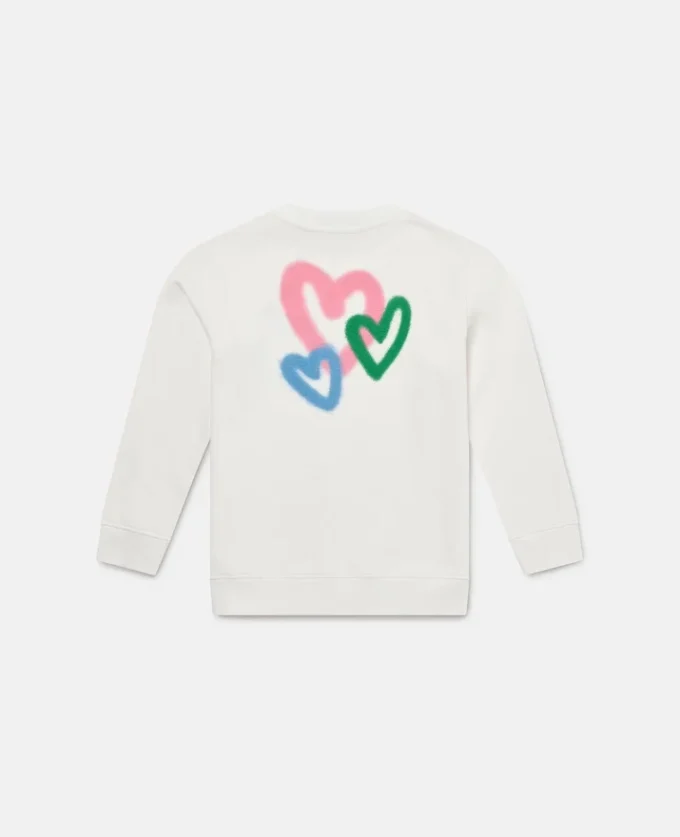 Graffiti Heart Graphic Sweatshirt Graffiti Heart Graphic Sweatshirt
