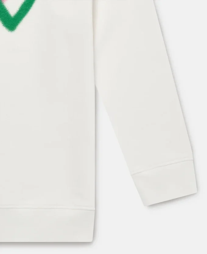 Graffiti Heart Graphic Sweatshirt Graffiti Heart Graphic Sweatshirt