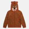 Grizzly Bear Zip Hoodie Grizzly Bear Zip Hoodie