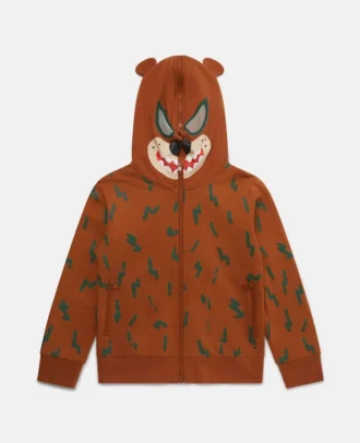 Grizzly Bear Zip Hoodie