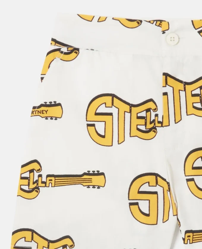 Guitar Print Shorts Guitar Print Shorts