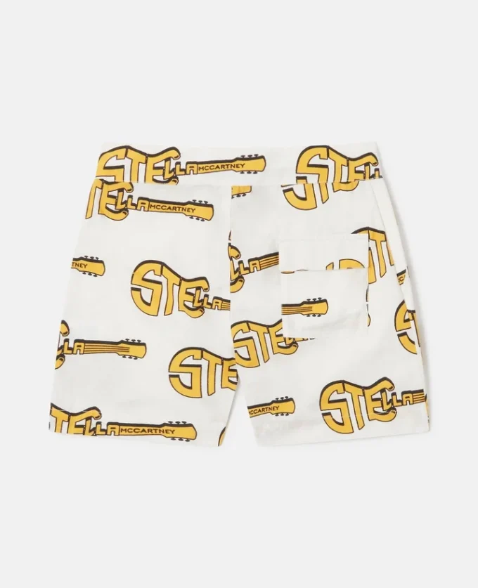 Guitar Print Shorts Guitar Print Shorts