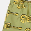 Guitar Print Swim Shorts Guitar Print Swim Shorts