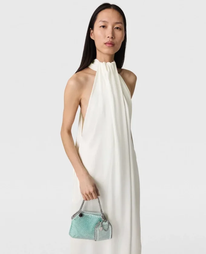 Halterneck Panel Maxi Dress Halterneck Panel Maxi Dress