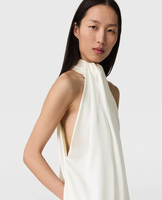 Halterneck Panel Maxi Dress Halterneck Panel Maxi Dress
