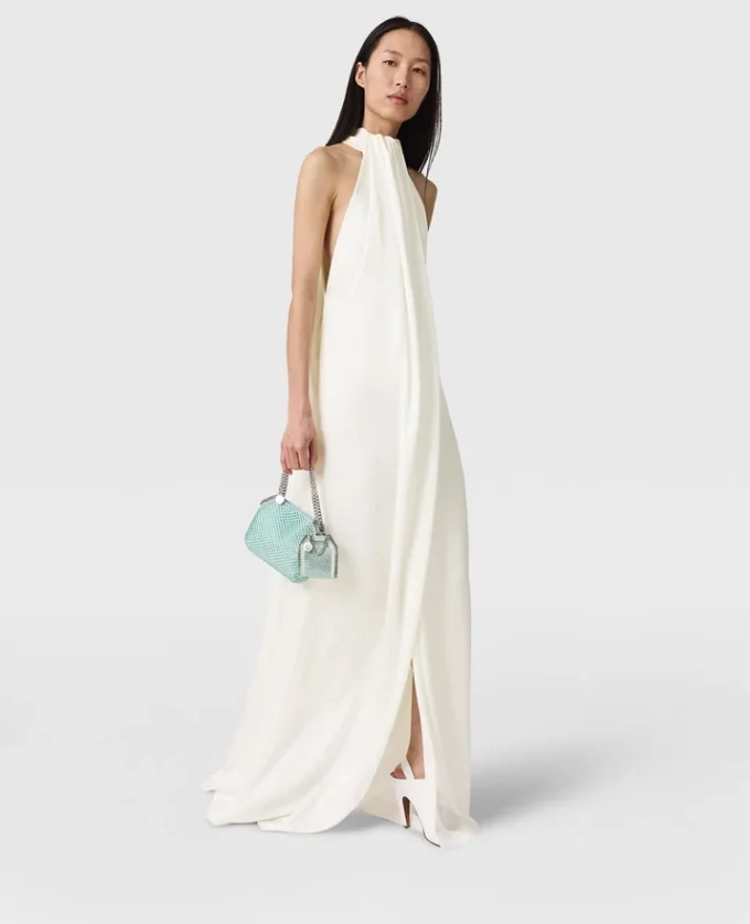 Halterneck Panel Maxi Dress Halterneck Panel Maxi Dress