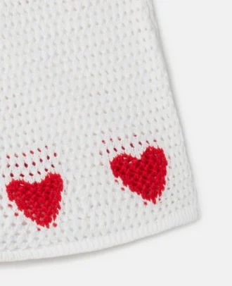 Heart Crocheted Shorts