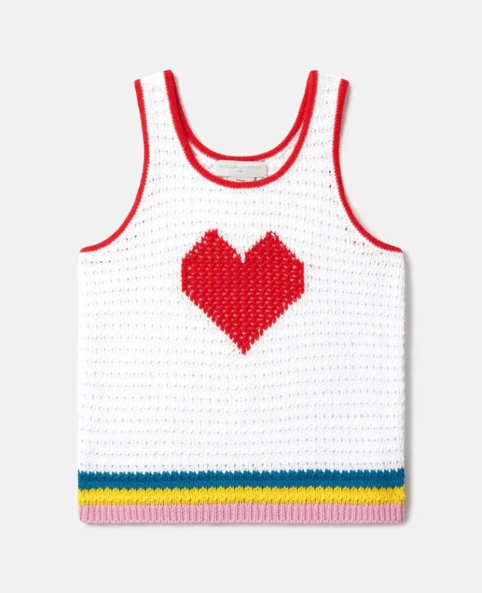 Heart Crocheted Tank Top Heart Crocheted Tank Top
